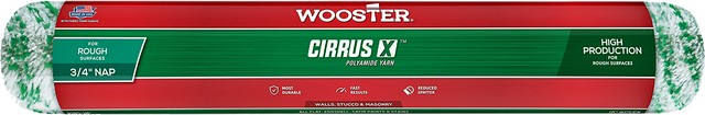 Wooster 18" x 3/4" Nap Cirrus X Polyamide Yarn Roller Cover