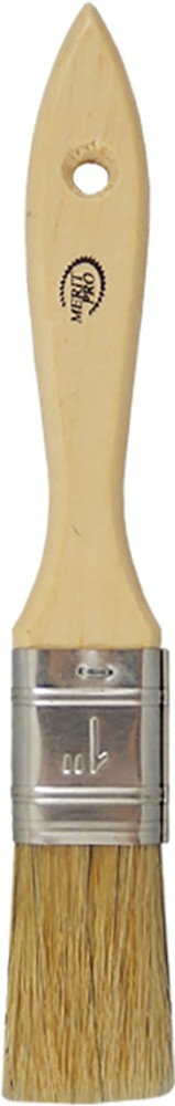 Dynamic 1" White Bristle Double Thick Chip Brush