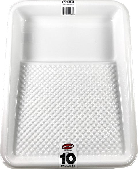 Dynamic 00434 qt (1l) White Disposable Paint Tray Liner Fits 00190 (10pk)