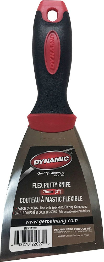 Dynamic 3" Ergonomic Flex Putty Knife