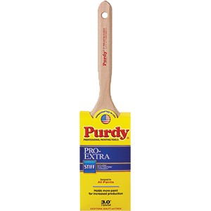 Purdy 144100730 3" Nylon/Polyester/Chinex Stiff Pro-Extra Elasco Paint Brush