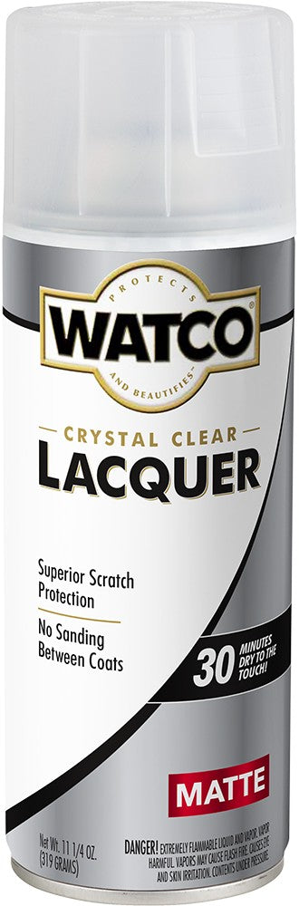 Watco 11.25oz Matte Clear Lacquer Wood Finish Spray