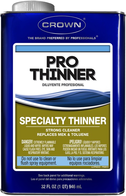 Crown qt Pro Thinner (Low VOC)