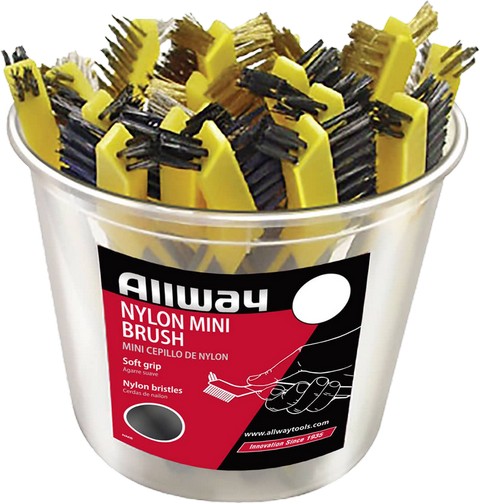 Allway SMB Stainless Min Wire Brush (25/Bucket)