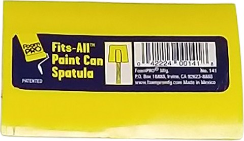 FoamPRO 141 1gal & qt Paint Can Spatula -fits all stir sticks (60/display)