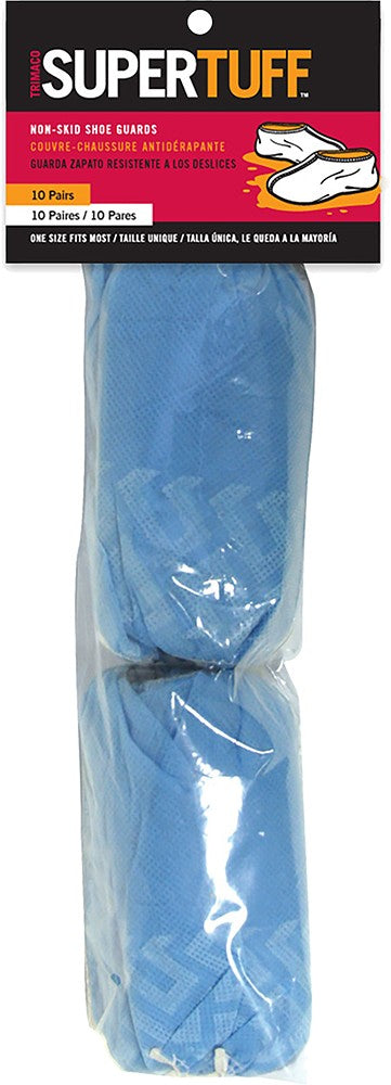 Trimaco SB-10 PP Blue Non Skid Shoe Cover 10 Pair Pk