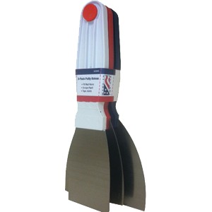 Warner 180 Line Promo Pack Putty Knives 3Pc