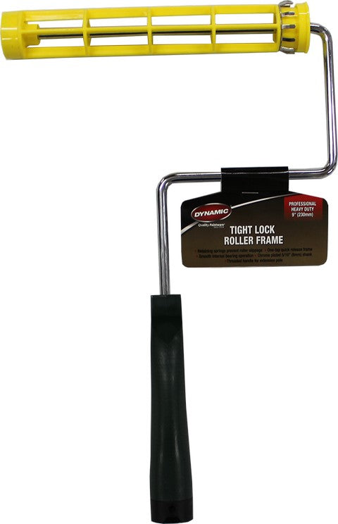 Dynamic 00035 9" x 5/16" Shank Tight Lock Heavy Duty Professional Roller Frame