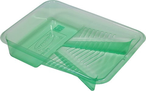 Dynamic 2qt (2l) Green Enviro Plastic Deluxe Deep Well Paint Tray