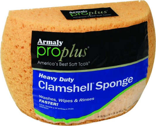 Armaly 7.4" x 3.4" x 5" Large Clamshell Sponge