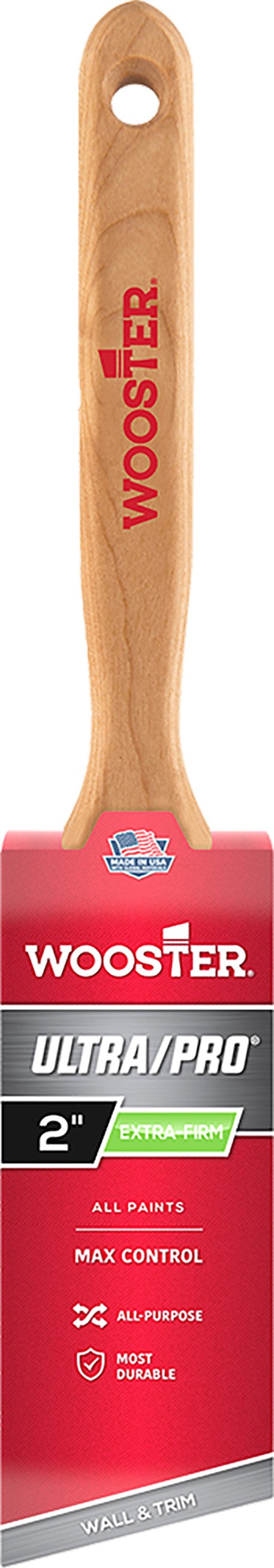 Wooster 2" Ultra Pro Extra Firm Angle Sash Paint Brush