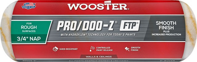 Wooster 9" x 3/4" Nap Pro/Doo-Z FTP Roller Cover