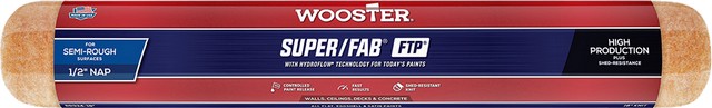 Wooster 18" x 1/2" Nap Super/Fab FTP Roller Cover