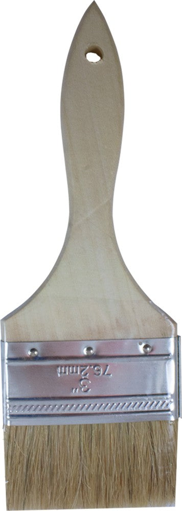 Dynamic 3" White Bristle Double Thick Chip Brush