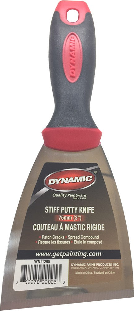 Dynamic 3" Ergonomic Stiff Putty Knife