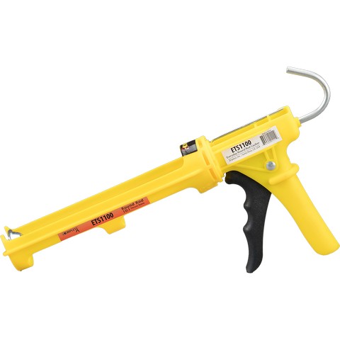 Dripless 10oz Composite Body Round Rod Caulk Gun with 10:1 Thrust Ratio